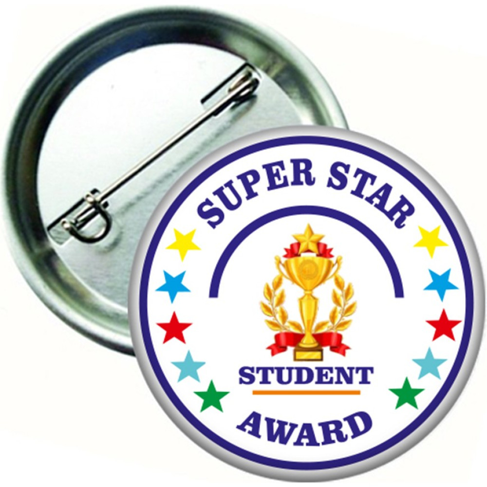 Hediye Panayırı Super Star Student Award Ingilizce 20 Adet Öğrenci Rozeti Rozet Fiyatı