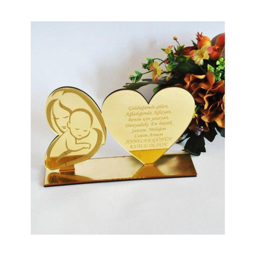 Hediye Postası Anneler Gününe Özel Dekoratif Hediye Gold Hediyelik Eşya Fiyatı
