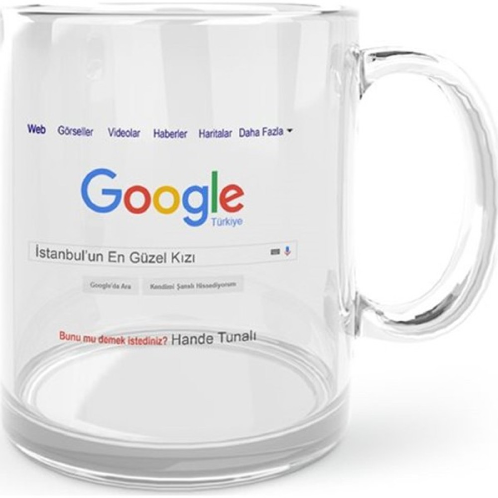 Hediye Rengi Kişiye Özel Cam Kupa Bardak Fincan / Bardak / Kahve Takımı Fiyatı