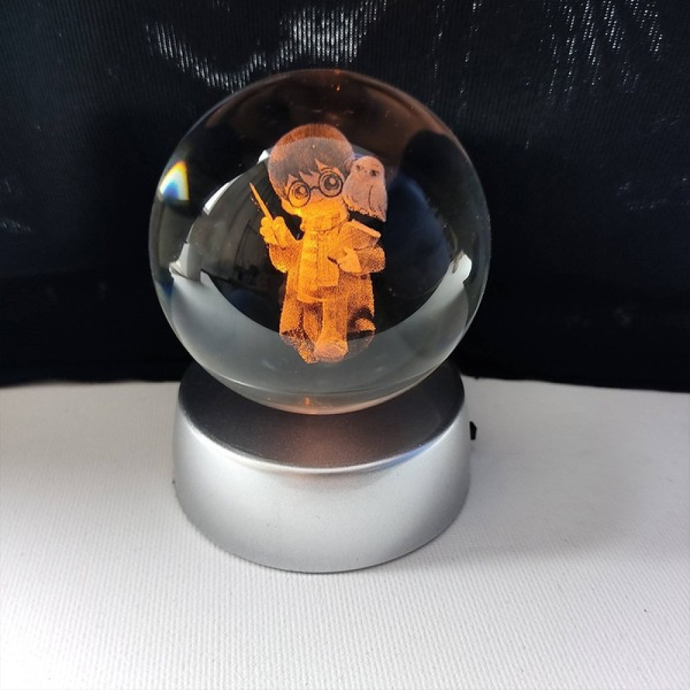 Hediye Sahibi Harry Potter Baykuşlu Işıklı Kristal Cam Küre Hediyelik Eşya Fiyatı