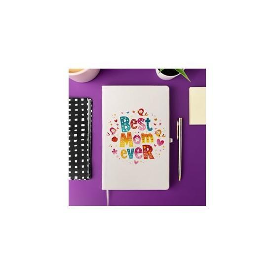 Hediye Sepeti Anneye Hediye Best Mom Ever Mottolu Not Defteri