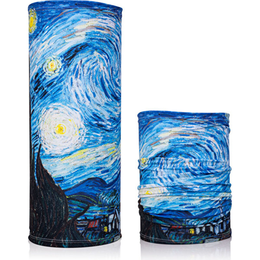 Hediye Sepeti Van Gogh Yıldızlı Gece Tasarımlı Bandana Maske Motorsiklet Sürücü Koruyucu Aksesuarlar Fiyatı