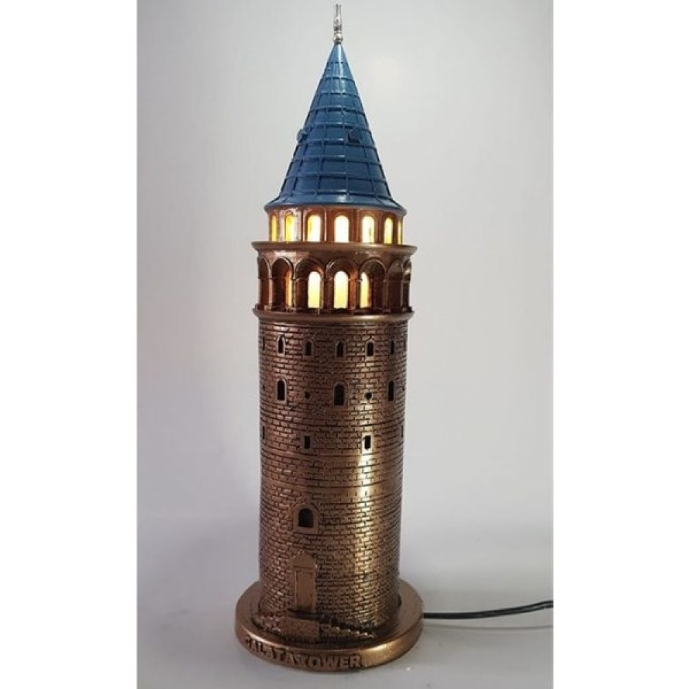 Hediye Seviyorum Galata Kulesi Biblo Bronz Lamba Biblo Fiyatı