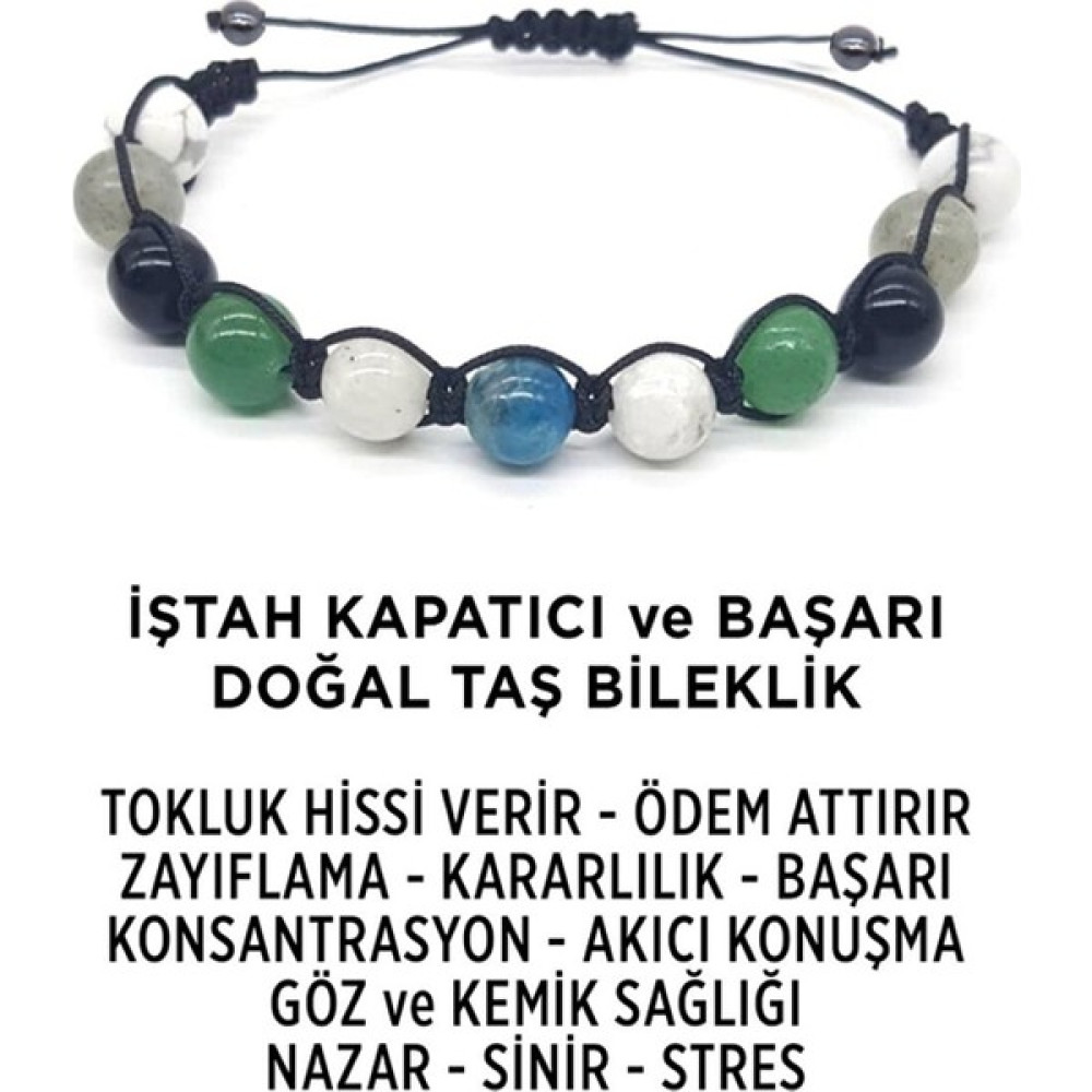 Hediye Ürün Al Doğal Taş Iştah Kapatıcı Bileklik Saat ve Bileklik Aksesuarı Fiyatı
