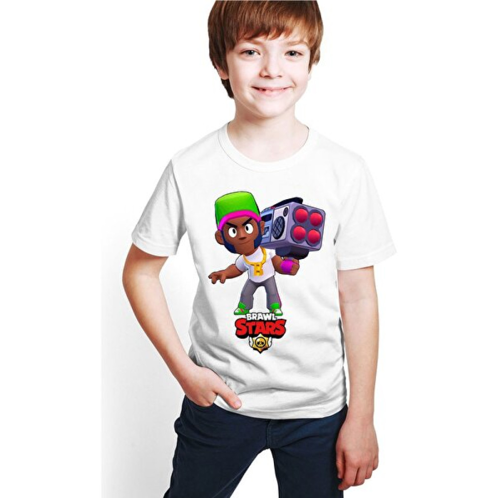Hediyecenter Brawl Stars Boombox Brock Dijital Baskılı T-Shirt D06 Erkek Çocuk T-shirt Fiyatı