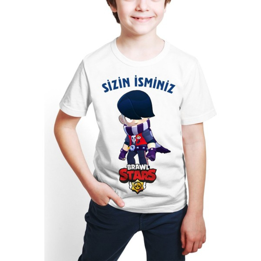 Hediyecenter Brawl Stars Edgar Baskılı Çocuk Tişört Kişiye Özel Isimli T-Shirt D01 Erkek Çocuk T-shirt Fiyatı