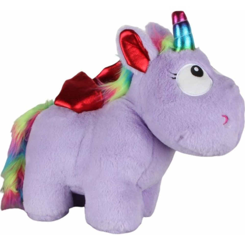 Hediyekanalı Mor Tombul Boynuzlu At Unicorn Peluş Oyuncak 30 cm Peluş Oyuncaklar Fiyatı