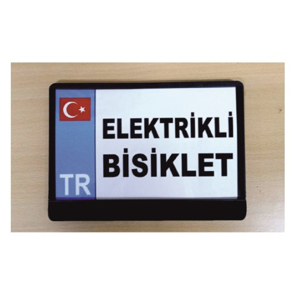 Hediyelikevi Metal Plakalık Boyutunda Elektrikli Bisiklet Tabelası Bisiklet Aksesuarları Fiyatı