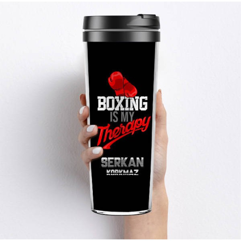 Hediyemen Boxing Is My Therapy Termos - 0,4 lt - Beyaz Oto Boyaları Fiyatı