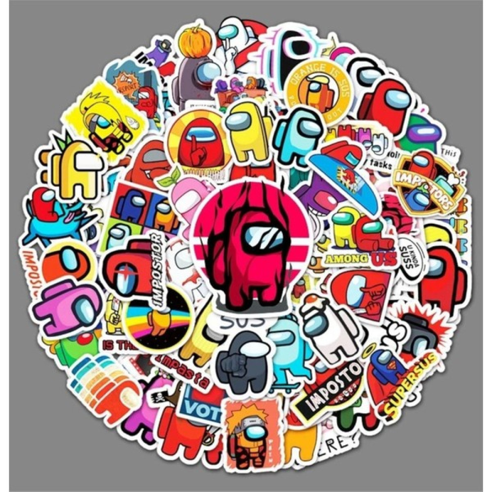 Hediyene Bak Among Us 1.seri Laptop Notebook Tablet Sticker Seti Sticker Fiyatı