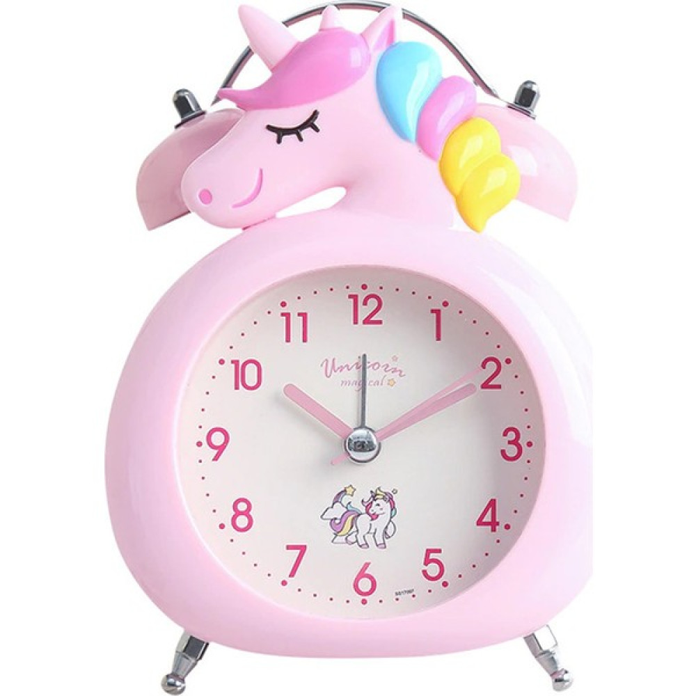 Hediyesahibi Dekoratif Masa Üstü Unicorn Çalar Saat - Pembe Masa Saati Fiyatı