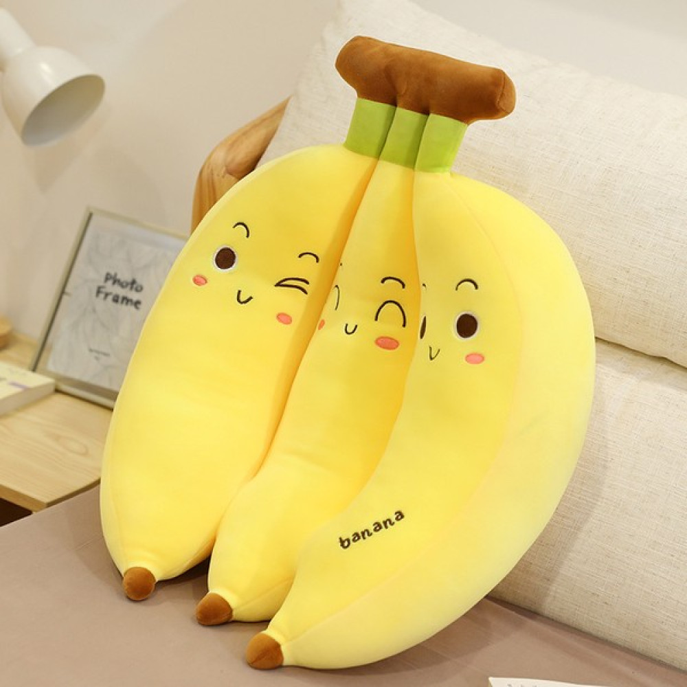 Heers Yaratıcı Karikatür Muz Peluş Yastık Kawaii Kanepe Yastık Bebek Oyuncak Sevimli Peluş Bebek Çocuklar Meyve Oyuncakları Çocuklar (Yurt Dışından) Peluş Oyuncaklar Fiyatı