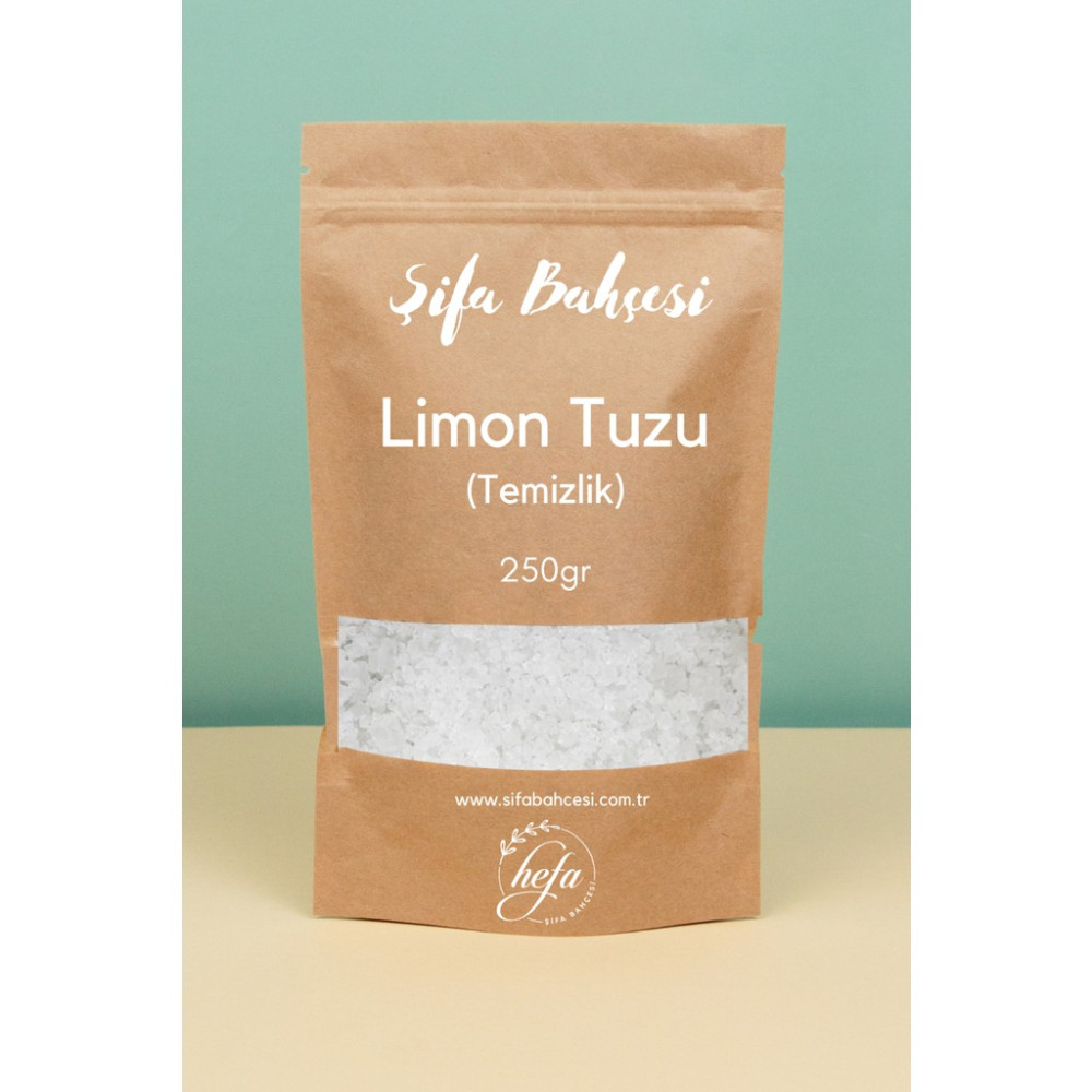 Hefa Şifa Bahçesi Limon Tuzu Temizlik 250 gr Tuz Fiyatı