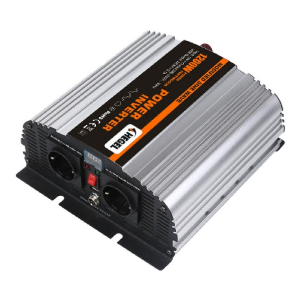 Hegel 12 Volt 1200 Watt Modifiye Sinus Inverter 1200 W Watt 12 V Volt Modifiye Sinus Inverter Invertör 220 Çevirici Dönüştürücü Oto, Bahçe, Yapı Market Fiyatı