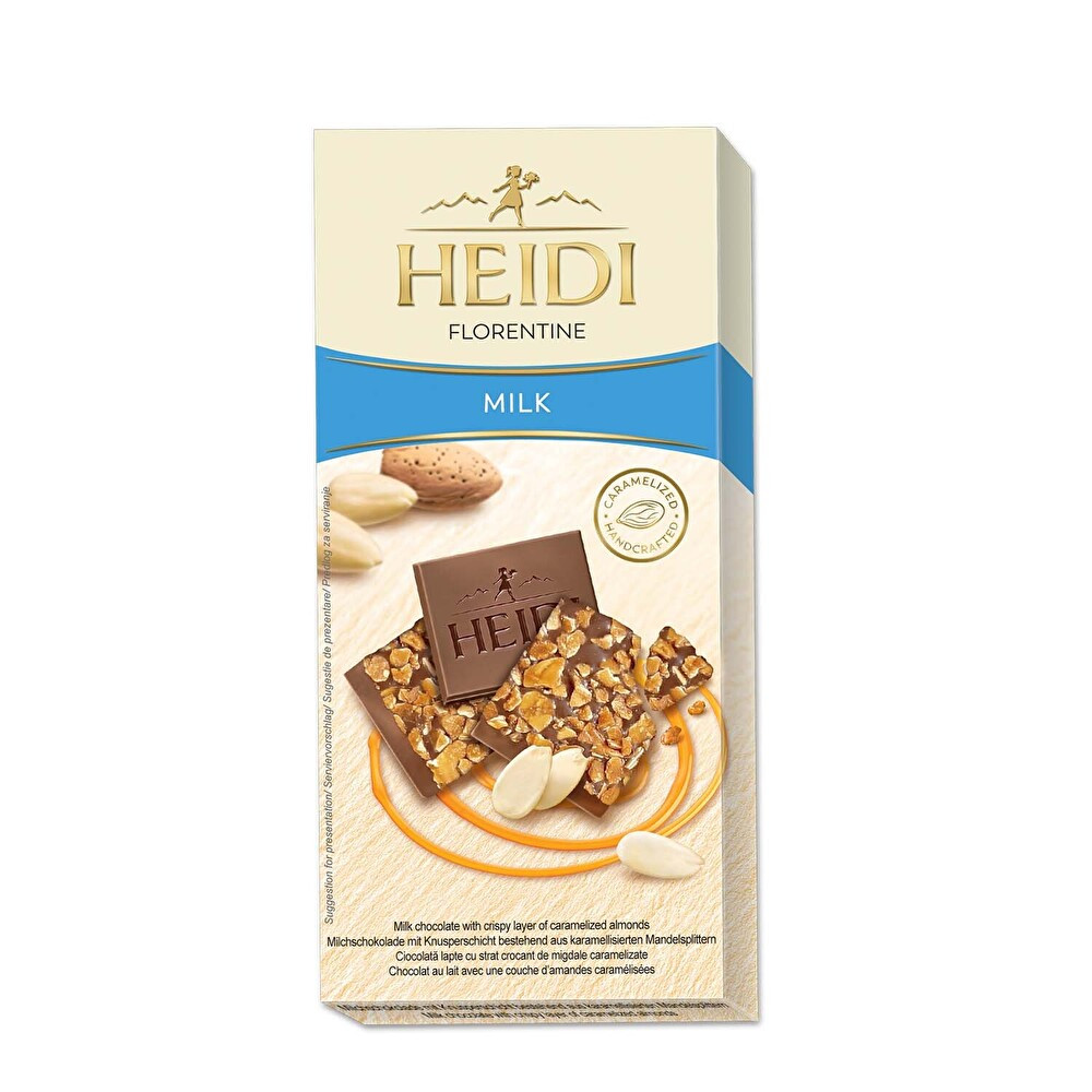 Heidi Florentine Sütlü Çikolata 100 g Çikolata ve Gofret Fiyatı