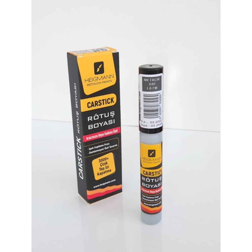 Heigmann Audi Seat Skoda Vw Reflex Gri Metalik Gri - LA7W METALİK GRİ REFEX GRİ - RÖTUŞ BOYASI Oto Boyaları Fiyatı