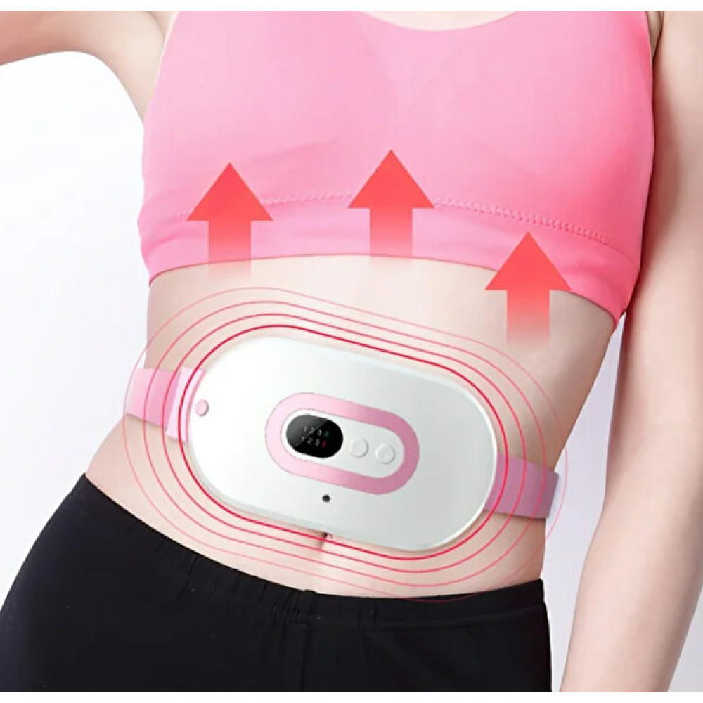 Heimlich Isıtmalı Titreşimli Kablosuz Şarjlı Regl Masaj Kemeri Menstrual Ağrı Kramp Hafifletici Masaj Aleti Masaj Cihazları Fiyatı