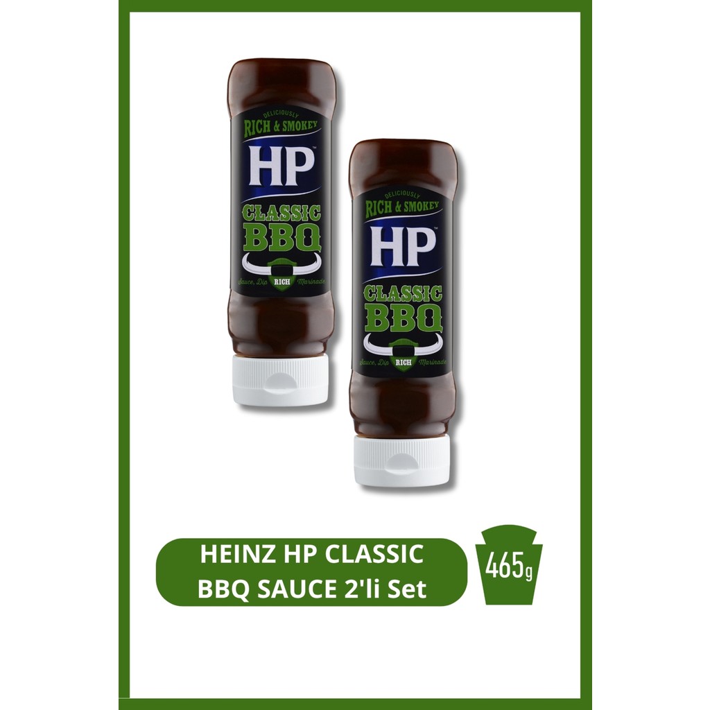 Heinz HP CLASSIC BBQ SAUCE 465g 2'li Set - 465 gr Diğer Fiyatı