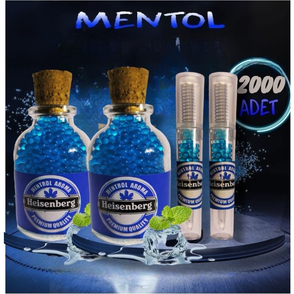 Heisenberg Mentol Topu 2000 Adet + 2 Aplikatör Oda Kokusu Fiyatı