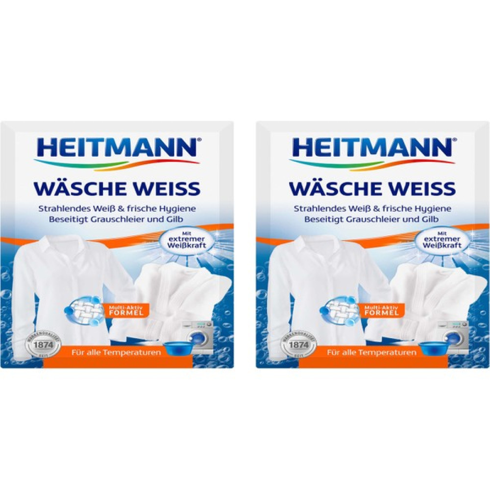 Heitmann Çamaşır Beyazlatıcı Deterjan Toz 50 gr x 2 paket - 100 gr Çamaşır Yıkama Fiyatı