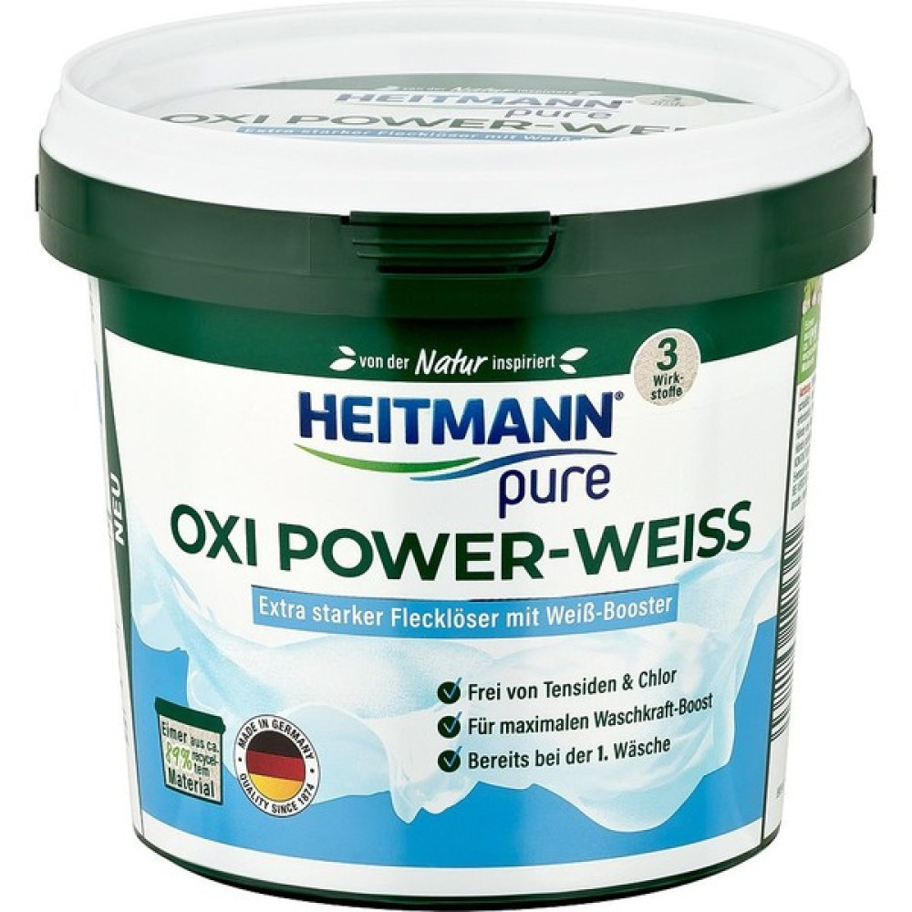 Heitmann Pure Beyaz Çamaşırlar İçin Oxi Güçlü Deterjan 500 gr Çamaşır Deterjanı Fiyatı