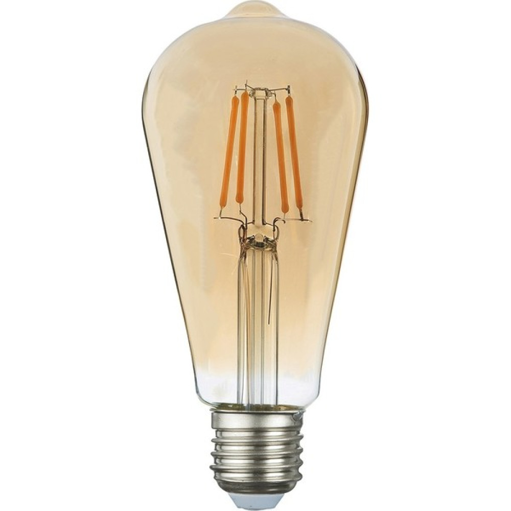 Heka Rustik Flamanlı Armut LED Ampul Gün Işığı ST64 8W 2500K E27 Led Aydınlatmalar Fiyatı