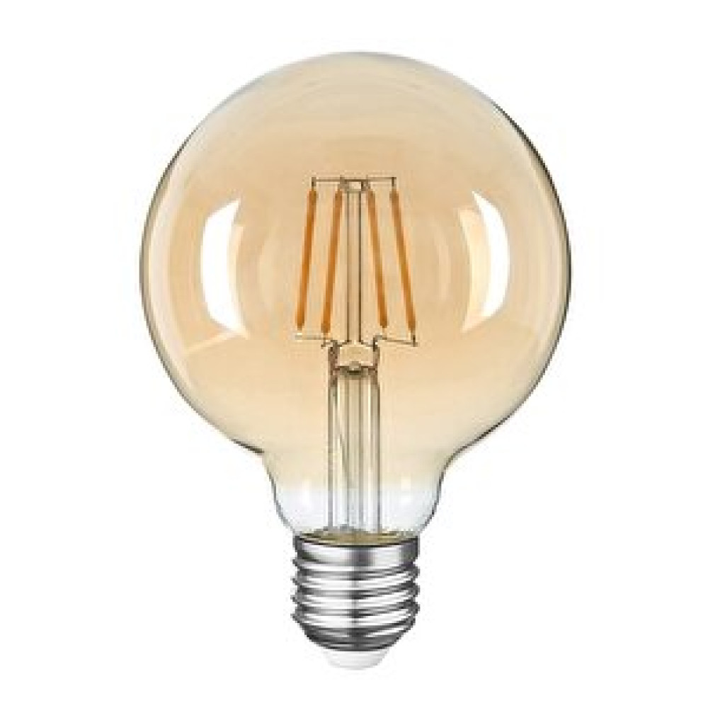 Heka Rustik Led Ampul E27 G95 6w 2500k Gün Işığı Led Aydınlatmalar Fiyatı