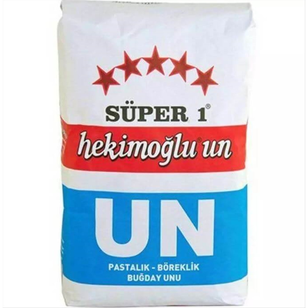 Hekimoğlu Un Süper 1 1 kg Un ve İrmik Fiyatı