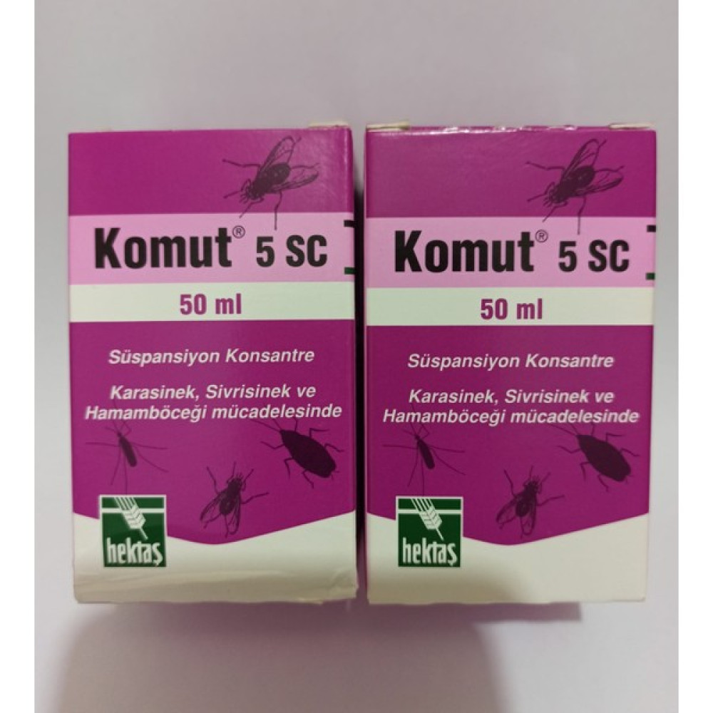 Hektaş 2 Adet Hektaş Komut 5 Sc Karasinek Sivrisinek Hamamböceği Haşere Ilacı 50 ml Sinek-Kene-Haşere Kovucu Fiyatı