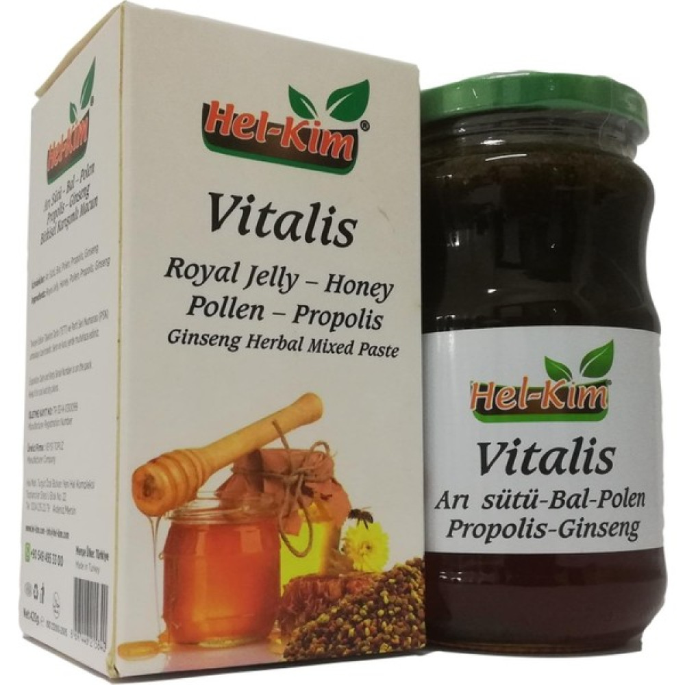 Hel-Kim Vitalis Arı Sütü Bal Polen-Propolis-Ginseng Macun 420 gr Oto Boyaları Fiyatı