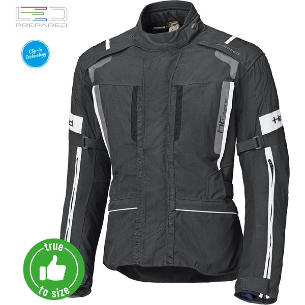 Held 4-Touring 2 Korumalı Çocuk Motosiklet Montu Siyah / Beyaz - 140 A Motorsiklet Montları Fiyatı