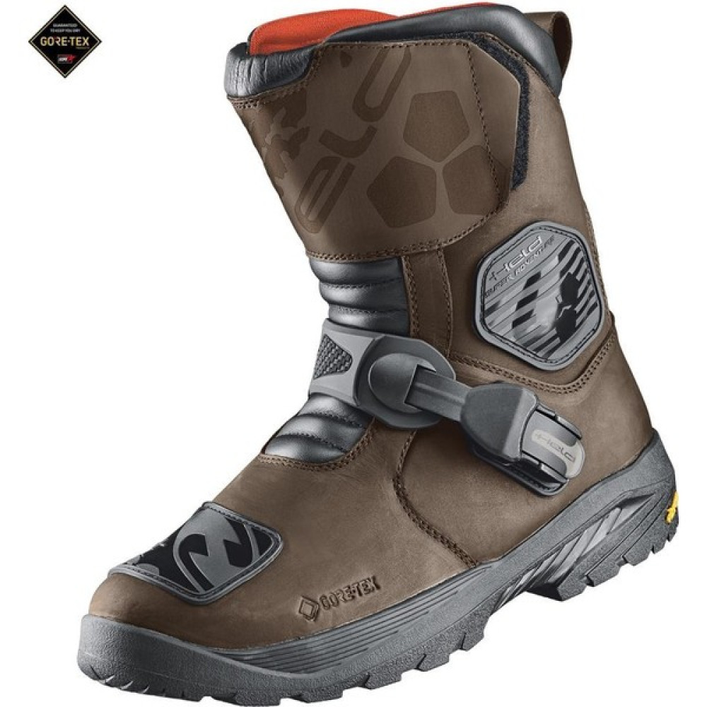 Held Brickland Lc Gore-Tex Korumalı Motosiklet Botu - Kahverengi - Siyah - 42 Motorsiklet Sürücüsü Giyim & Ayakkabı Fiyatı