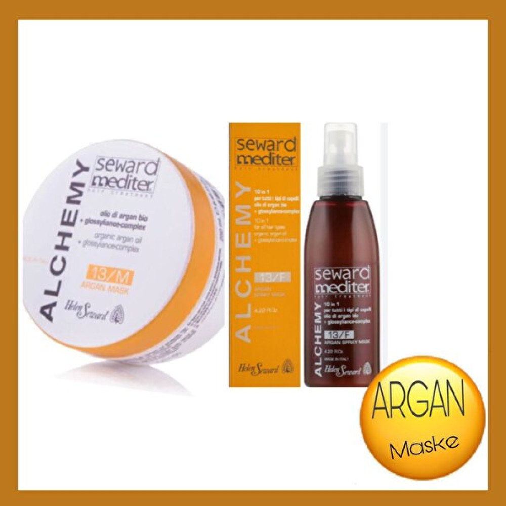 Helen Seward Mediter 13/f Spray Mask 125ML.+ Argan Maskesi 13/m 250ML. Saç Bakım Maskeleri & Serumlar & Spreyler Fiyatı