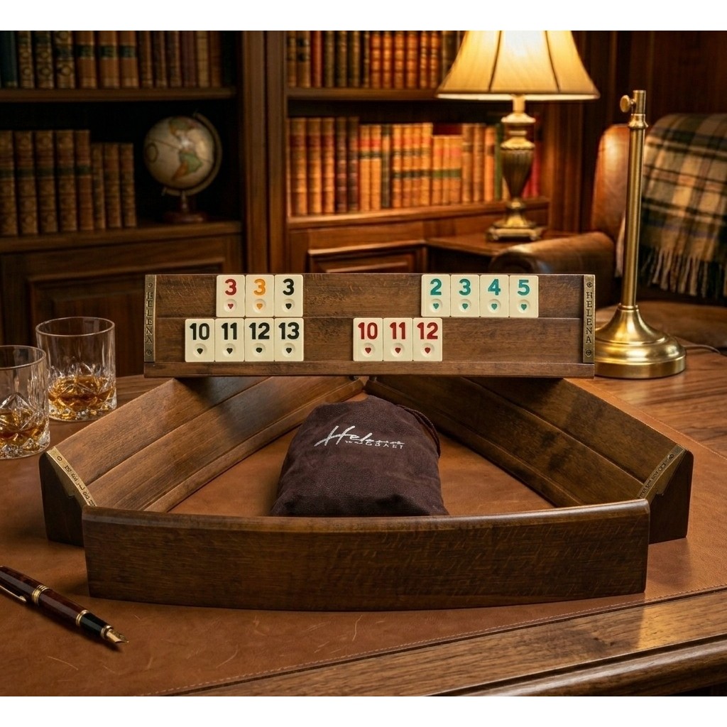 Helena Wood Art Classic Oval Okey Takımı Okey Takımları Fiyatı