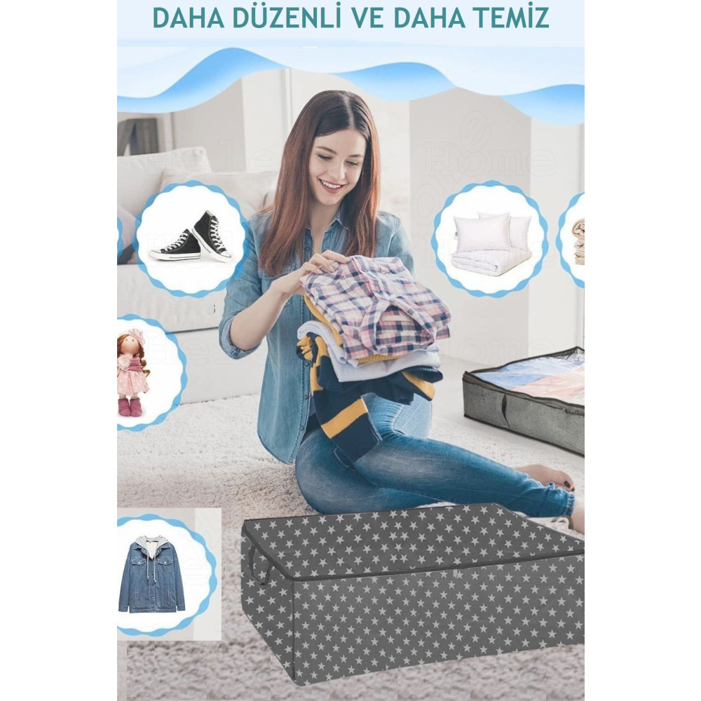 Helens Home 6 Adet Baza Ve Çekyat Tipi Hurç 64x45x22 Hurç Fiyatı