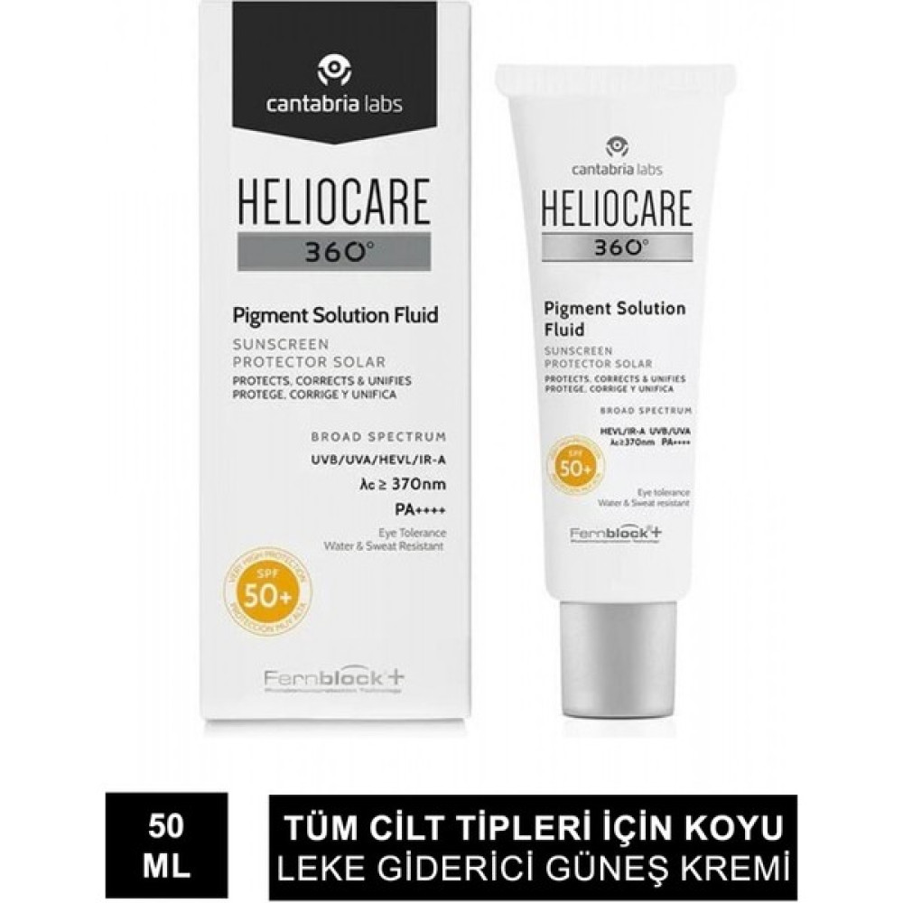 Heliocare 360 Pigment Solution Fluid SPF50+ 50 ml Güneş Kremleri ve Losyonları Fiyatı