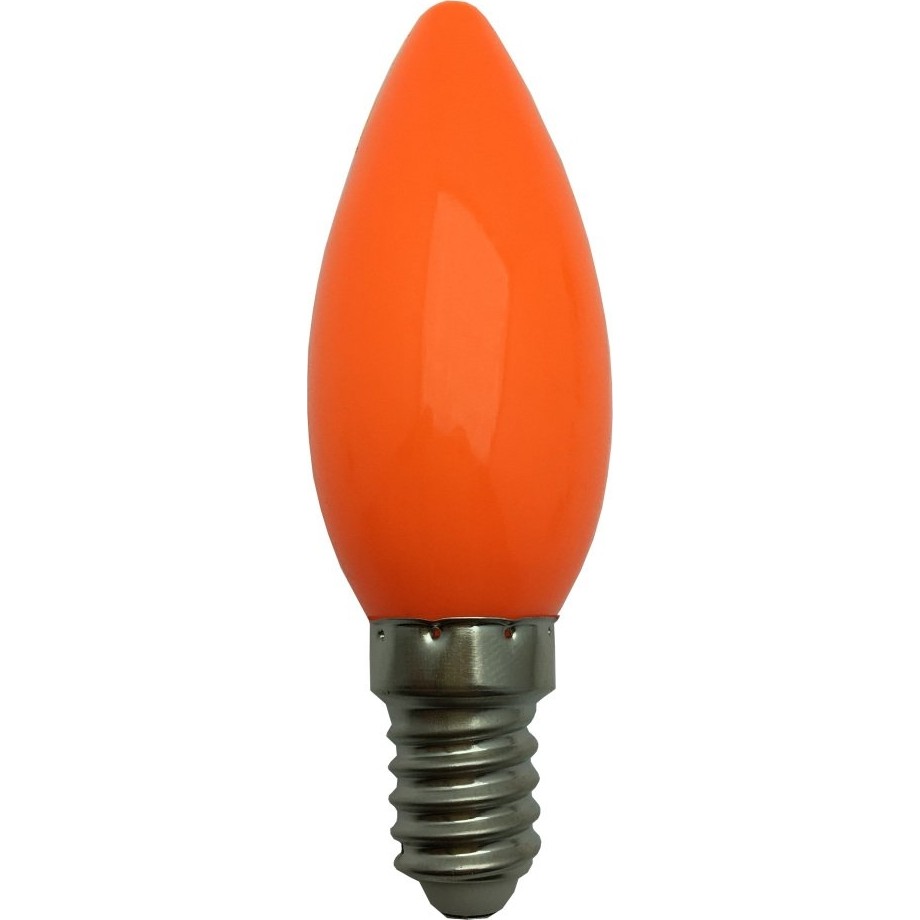 Helios 1W 20LM E14 Duylu LED Buji Ampul Turuncu Renk Diğer Fiyatı