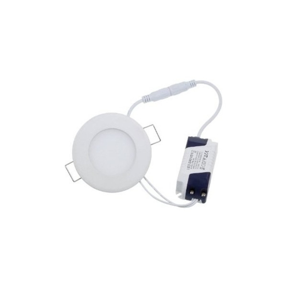 Helios 3 W Sıva Altı LED Panel Beyaz Işık 65MM Delik Çapı - 15000K - Beyaz Armatür Fiyatı