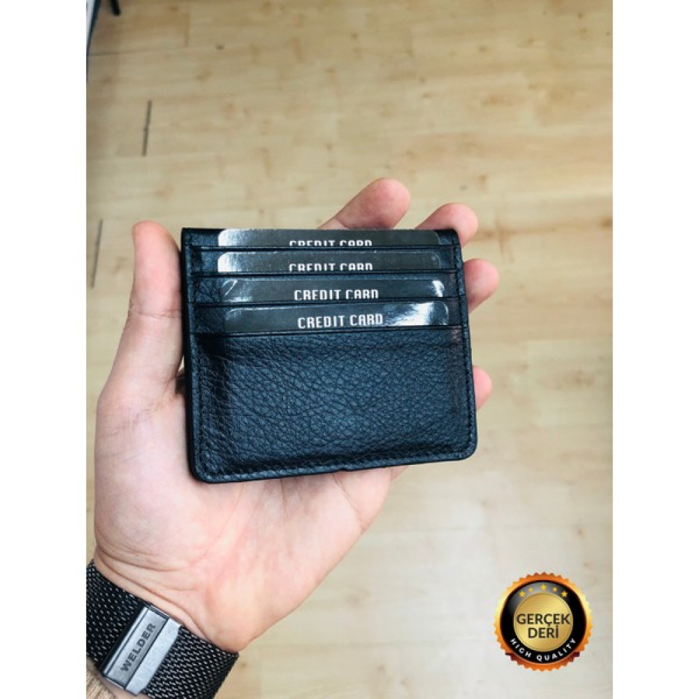 Helios Bags Bony Siyah Hakiki Deri Kağıt Para Bölmeli Kişiye Özel Isim Baskılı Kartlık Cüzdan Erkek Kartlık Fiyatı