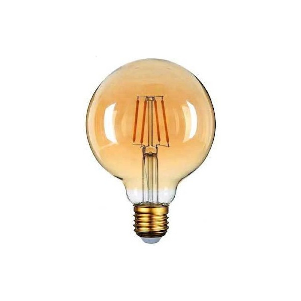 Helios Hs 2083 6W E27 Duylu 2700K G95 LED Rustik Ampul - Renk Tasarruflu Ampul Fiyatı