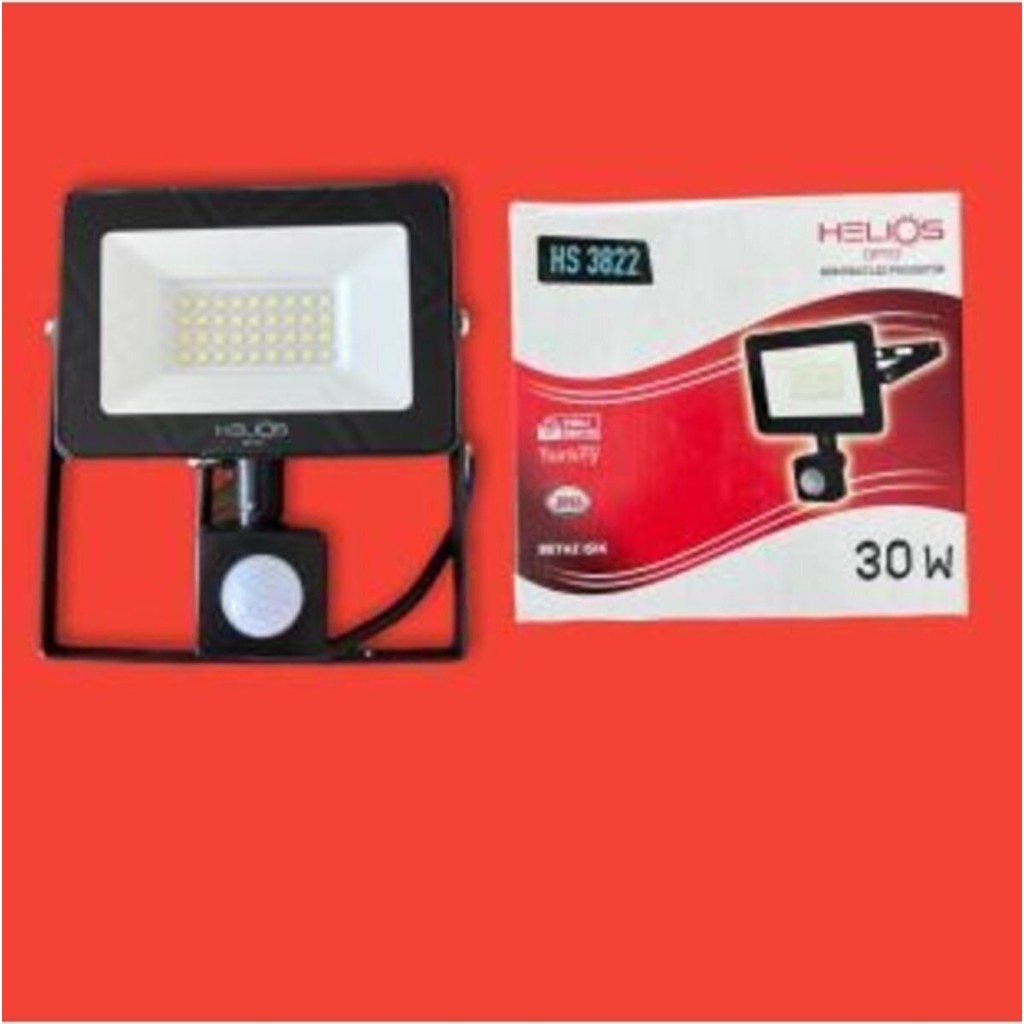 Helios Opto 50W Mikro Radar Sensörlü Beyaz Smd LED Projektör Beyaz 6500K Hs 3823 Projeksiyon Fiyatı