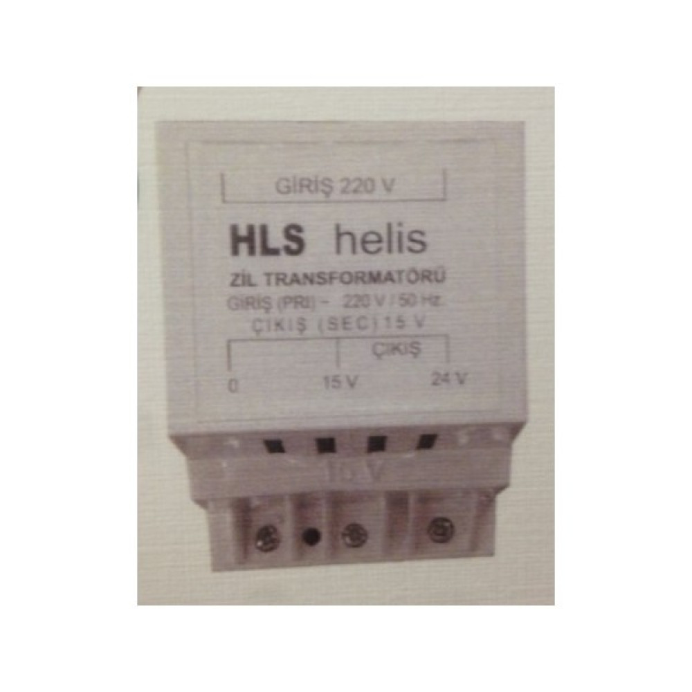 Helis 15-24 Volt Zil Trafosu Raylı Tip Nalburiye & Hırdavat Fiyatı