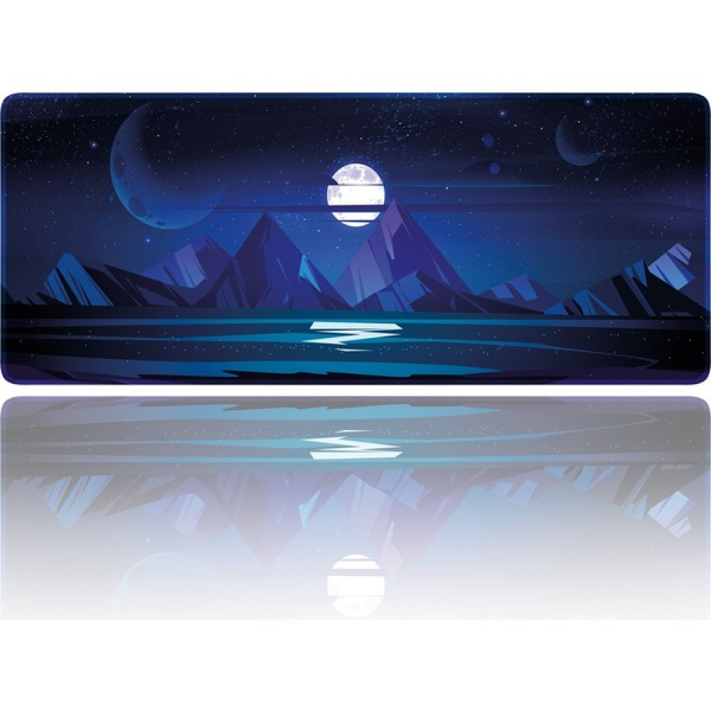 Helixsun Mouse Pad Büyük Boy Gaming Oyuncu Xxl 90X40 cm Moonlıght - Renkli Mouse Pad Fiyatı
