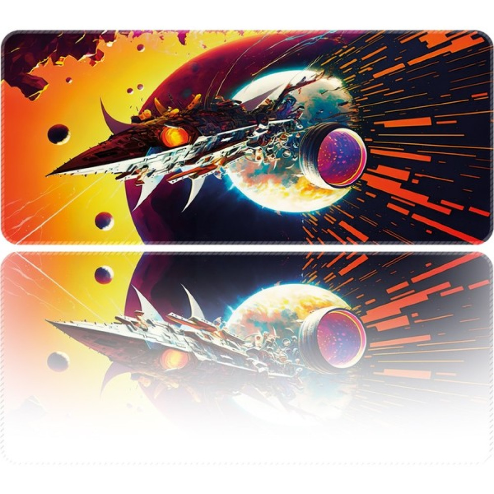 Helixsun Mouse Pad Büyük Boy Gaming Oyuncu Xxl 90X40 cm Spacetank - Renkli Mouse Pad Fiyatı