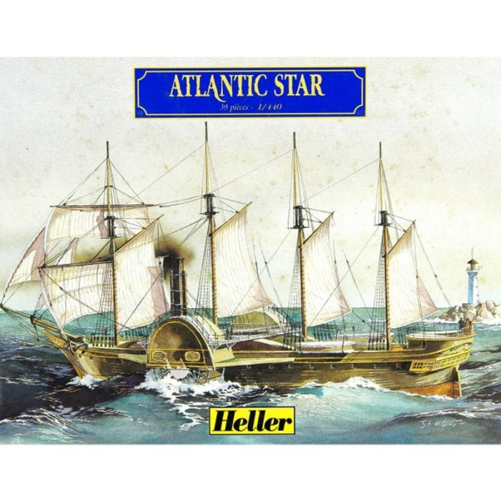 Heller 79701 1/440 Atlantic Star Gemi Maketi - Kahverengi Maket Fiyatı