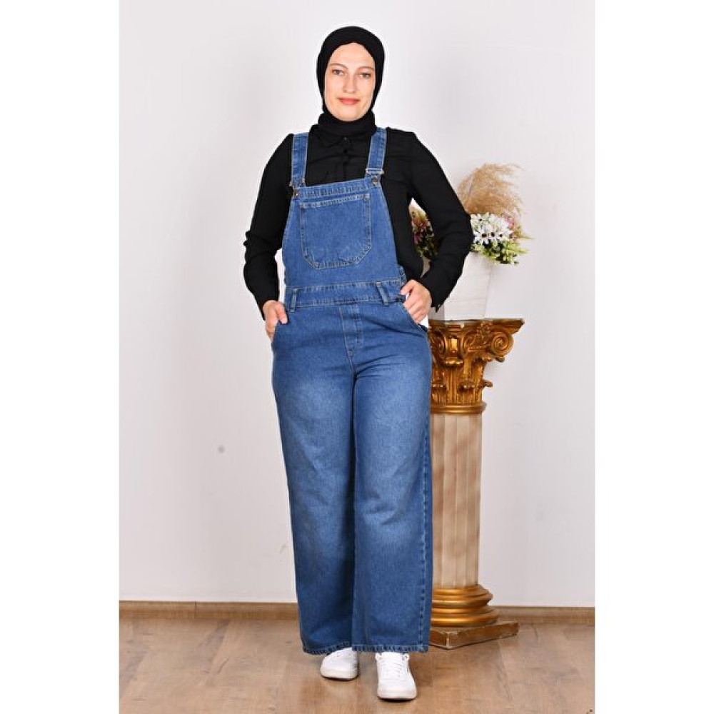 Hellie 4058 Kadın Lacivert Salopet Hamile Giyim Fiyatı