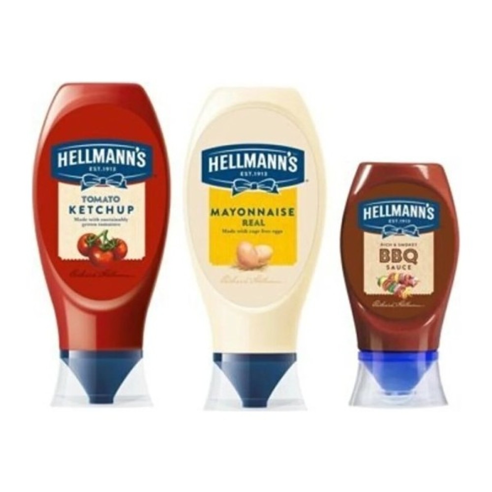 Hellmann's Barbekü Sos 285 gr + Ketçap 460 gr + Mayonez 395 gr Set Sos Fiyatı