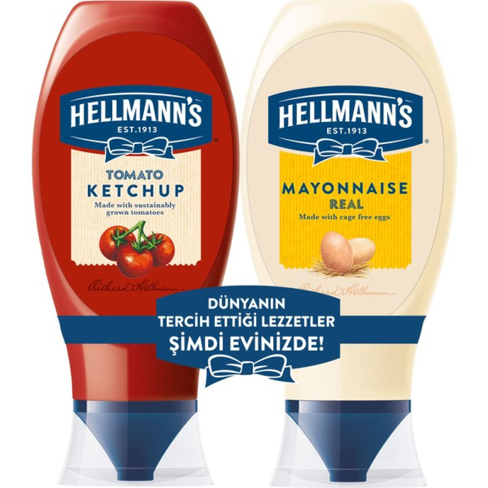 Hellmann's Ketçap & Mayonez Orta Set 875G Sos Fiyatı