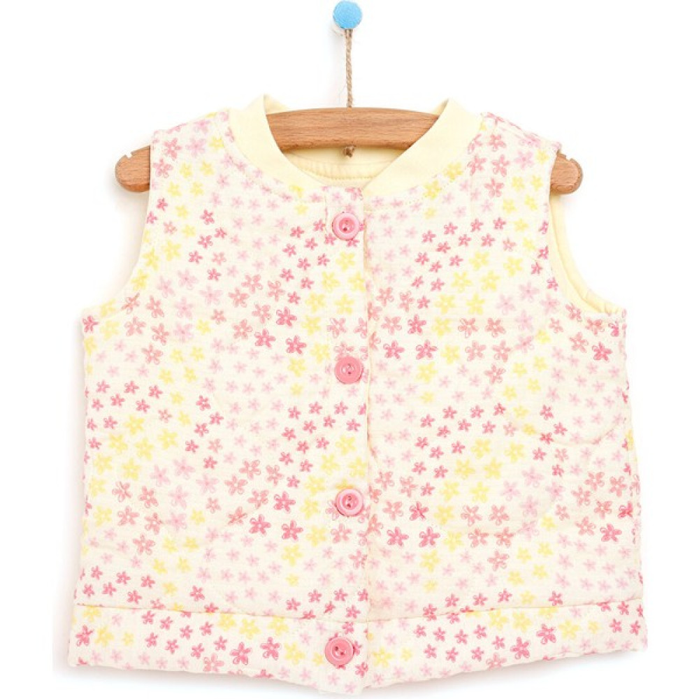Hello Baby Cheerful Summer Flowers Yelek Kız Bebek Bebek Yeleği Fiyatı