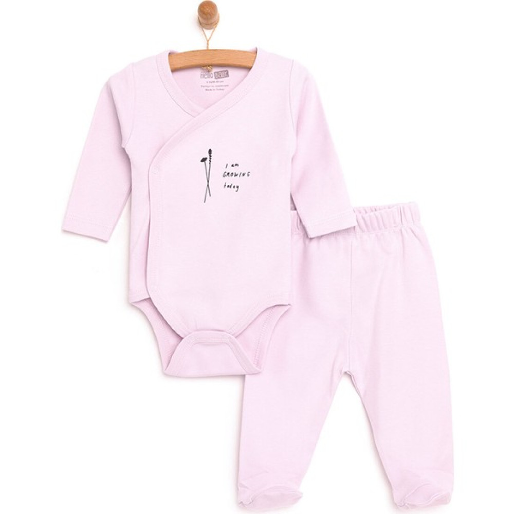 Hello Baby Hellobaby Yenidoğan Zıbın Body-Patikli Alt 2li Takım Unisex Bebek Body Fiyatı